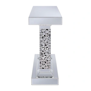 ACME Glam Kachina 90446 Mirrored/Faux Gemstones Console Table