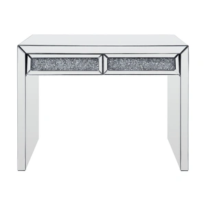 ACME Glam Noralie 90505 Mirrored/Faux Diamonds Console Table