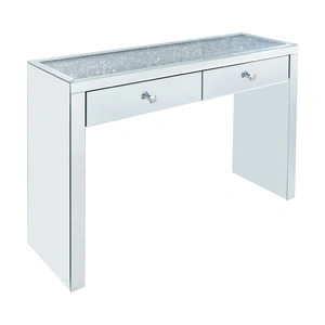 ACME Glam Noralie 90507 Mirrored/Faux Diamonds Console Table