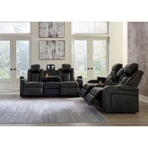 Ashley Furniture Caveman Den Polyester Power Reclining Living Room Set