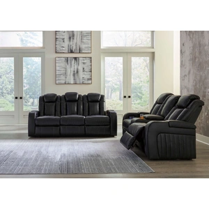Ashley Furniture Caveman Den Polyester Power Reclining Living Room Set