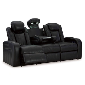 Ashley Furniture Caveman Den Polyester Power Reclining Sofa
