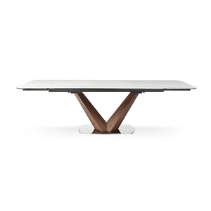ESF Furniture 9188 Extendable Ceramic Top Dining Table