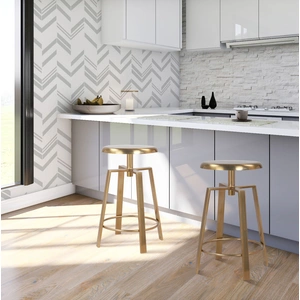 Meridian Furniture Lang Adjustable Iron Stool