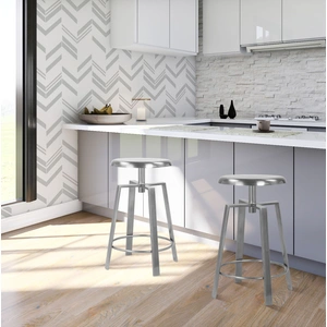 Meridian Furniture Lang Adjustable Iron Stool