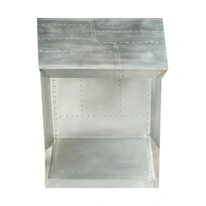 AF Modern Brancaster 92025 Aluminum Desk