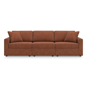 Ashley Furniture Modmax 3-Piece Polyester Modular Sofa, Spice