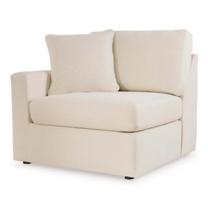 Ashley Furniture Modmax 3-Piece Polyester Sectional Sofa w/RAF Chaise, Oyster