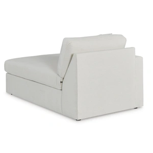 Ashley Furniture Modmax 5-Piece Polyester Double Chaise Sectional Sofa w/Audio Consoles, Oyster