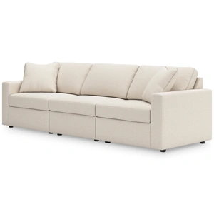 Ashley Furniture Modmax 3-Piece Polyester Modular Sofa, Oyster