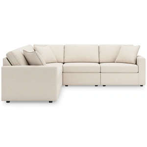 Ashley Furniture Modmax 5-Piece L-Shaped Polyester Sectional, Oyster