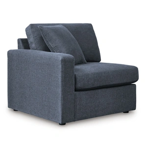 Ashley Furniture Modmax 3-Piece Polyester Modular Loveseat w/Storage Console, Ink