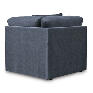 Ashley Furniture Modmax 7-Piece L-Shaped Polyester Sectional w/Audio Console, Ink