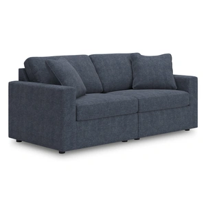 Ashley Furniture Modmax 2-Piece Polyester Modular Loveseat, Ink