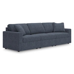 Ashley Furniture Modmax 3-Piece Polyester Modular Sofa, Ink