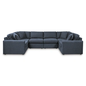 Ashley Furniture Modmax 6-Piece U-Shaped Polyester Sectional, Ink