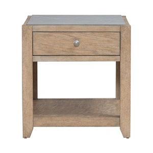 Liberty Furniture Millstone Rectangular Wood End Table, Nutmeg
