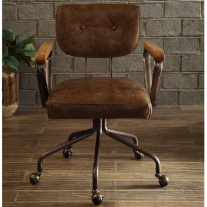 AF Modern Hallie Top Grain Leather Executive Office Chair