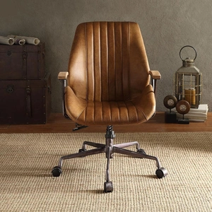 AF Modern Hamilton Top Grain Leather Executive Office Chair