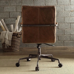 AF Modern Harith Top Grain Leather Executive Office Chair