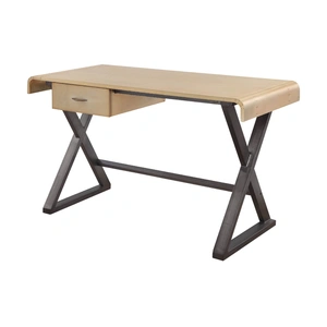 AF Modern Danton Aluminum Desk, Gold