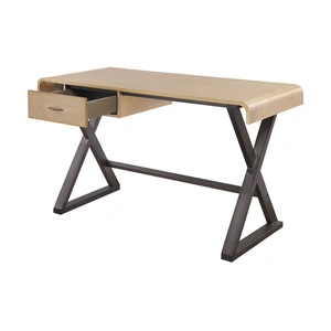 AF Modern Danton Aluminum Desk, Gold