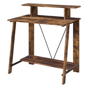 ACME Nypho Wood Veneer/Metal Writing Desk