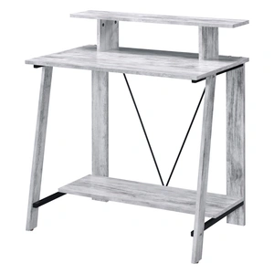 ACME Nypho Wood Veneer/Metal Writing Desk