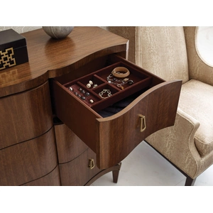 American Drew Vantage Richmond Wood Dresser w/9 Drawers, Walnut