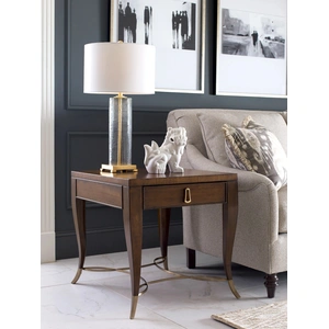 American Drew Vantage Wood Coffee Table Set, Walnut