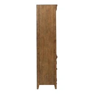 Liberty Furniture Carolina Park Wood Bunching Bookcase w/2 Doors, Amber Brown