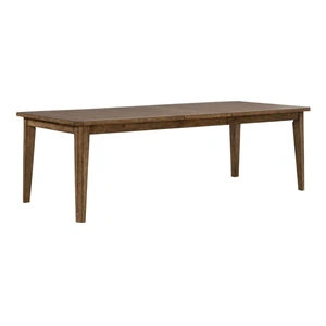 Liberty Furniture Carolina Park Rectangular Wood Extendable Dining Table, Amber Brown