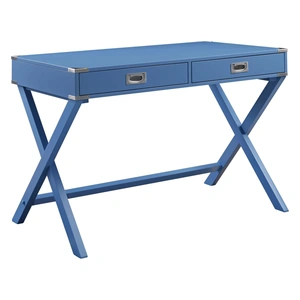ACME Amenia Wood Writing Desk, Blue
