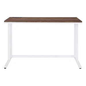 ACME Tyrese Wood/Metal Writing Desk w/ USB Port