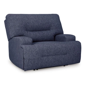 Ashley Furniture Acklen Place Polyester Wide Seat Power Recliner w/Adjustable Headrest