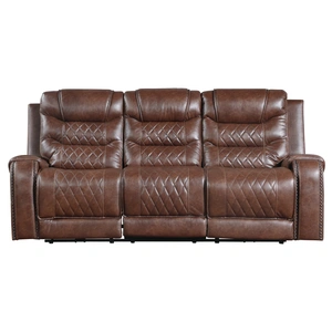 Homelegance Putnam Power Double Reclining Sofa