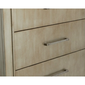 Klaussner Sophia Wood Double Dresser w/6 Drawers, Platinum