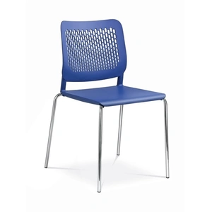 NARBUTAS Wait Conference Chair w/Chrome-Plated Four-Leg Steel Frame