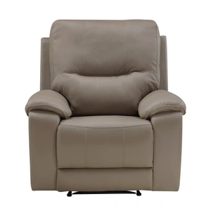 Homelegance LeGrande Microfiber Fabric Power Reclining Chair in Taupe