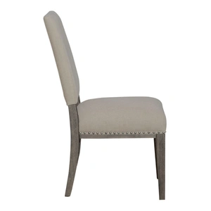 Liberty Furniture Westfield Fabric/Wood Side Chair, Havana Brown (Set of 2)