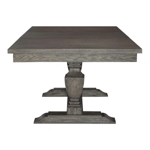 Liberty Furniture Westfield Rectangular Wood Extendable Trestle Dining Table, Havana Brown