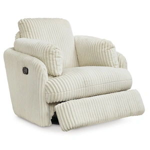 Ashley Furniture Tie-Breaker Polyester Swivel Glider Recliner