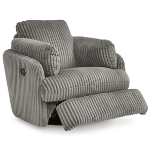 Ashley Furniture Tie-Breaker Polyester Swivel Glider Recliner