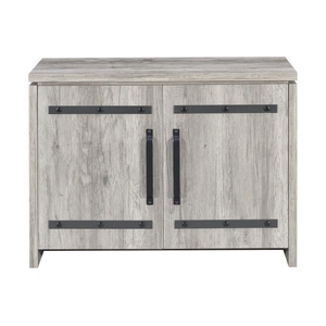 Coaster Enoch 2-door Accent Cabinet, Grey Driftwood