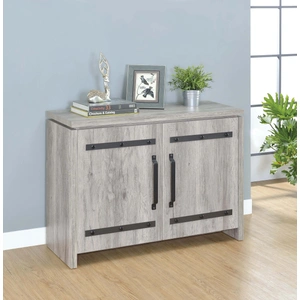 Coaster Enoch 2-door Accent Cabinet, Grey Driftwood