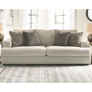 Ashley Furniture Soletren Fabric Sofa, Stone