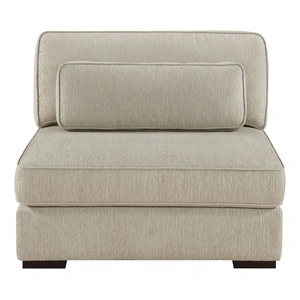 Homelegance Mila Chenille Modular Living Room Set, Pewter