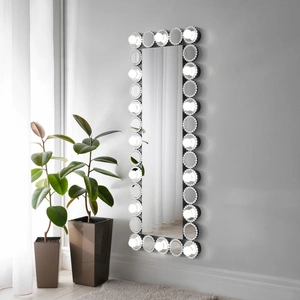 Coaster Aghes Rectangular Wall Mirror with LED Lighting