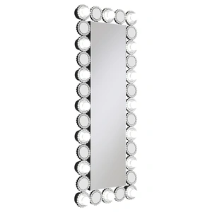 Coaster Aghes Rectangular Wall Mirror with LED Lighting