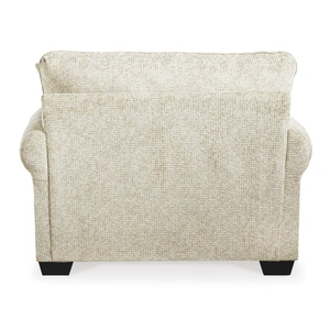 Ashley Furniture Monaghan Polyester Chair & a Half in Sandstone